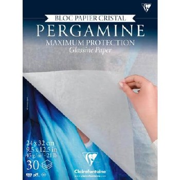 Glassine Paper Glued Pad A3