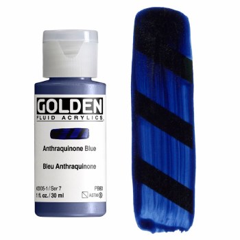 Golden Fluid 30ml Anthraquinone Blue