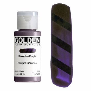 Golden Fluid 30ml Dioxazine Purple