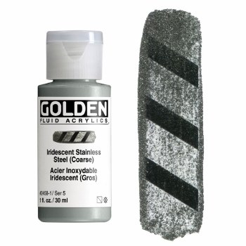 Golden Fluid 30ml Iridescent Stainless Steel (Coarse)