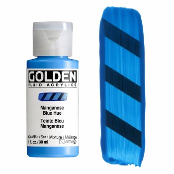 Golden Fluid 30ml Manganese Blue Hue