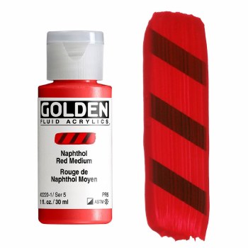 Golden Fluid 30ml Naphthol Red Medium