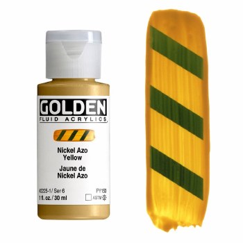 Golden Fluid 30ml Nickel Azo Yellow