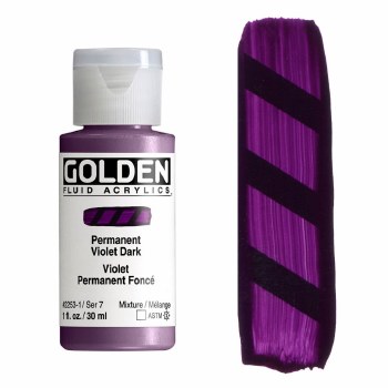 Golden Fluid 30ml Permanent Violet Dark