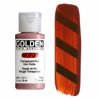 Golden Fluid 30ml Transparent Red Iron Oxide