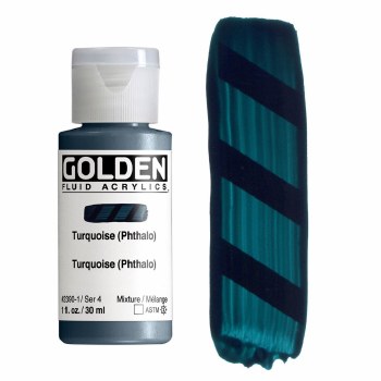 Golden Fluid 30ml Turquoise (Phthalo)