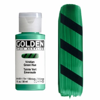 Golden Fluid 30ml Viridian Green Hue