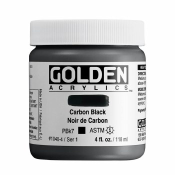 Golden Heavy Body 118ml Carbon Black