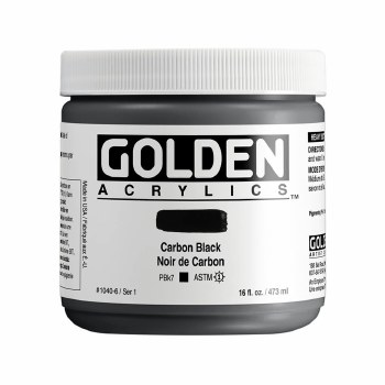 Golden Heavy Body 473ml Carbon Black