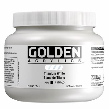 Golden Heavy Body 946ml Titanium White