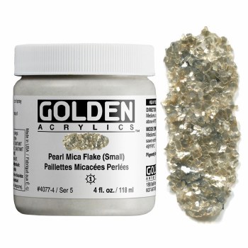 Golden Pearl Mica Flake (Small) 119ml