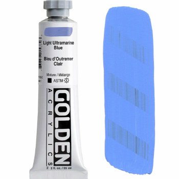 Golden Heavy Body 59ml Light Ultramarine Blue