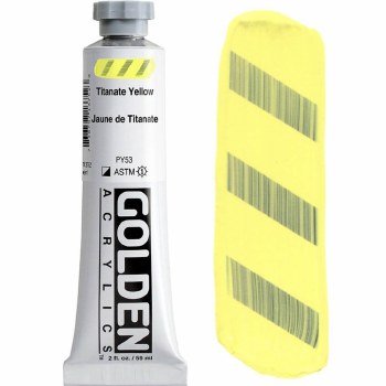 Golden Heavy Body 59ml Titanate Yellow