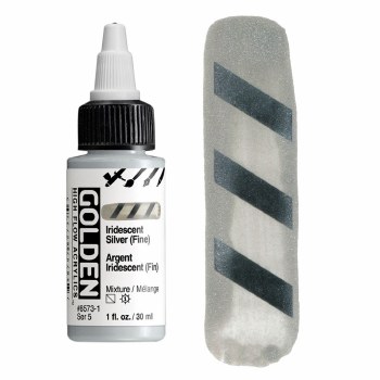 Golden High-Flow 30ml Iridescent Silver (Fine)