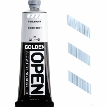 Golden Open Titanium White 148ml