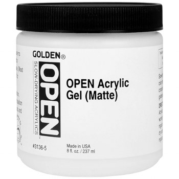 Golden Open Acrylic Gel (Matte) 237ml