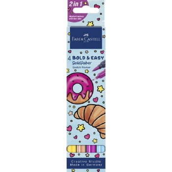 Goldfaber Bold & Easy Sketch Marker set 4 Set 2