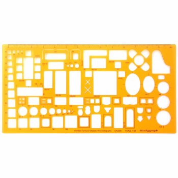 Graph'it Studygraph - Architectural Stencil