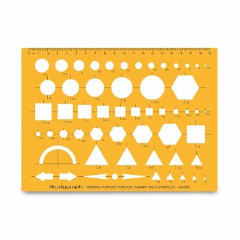 Graph'it Studygraph - Multi-Symbol Stencil