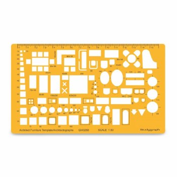 Graph'it Studygraph - Architectural Stencil