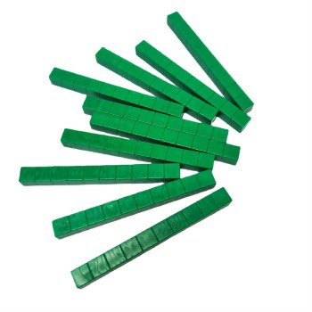 Green Rod "Tens" 10cm 10s