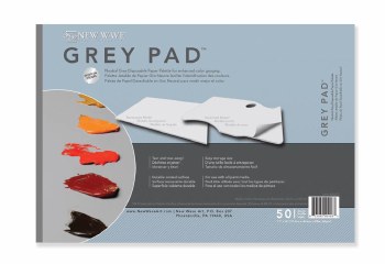 New Wave Grey Pad Rectangular 11x16"