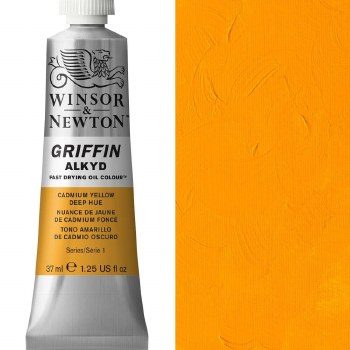 Winsor & Newton Griffin 37ml Cadmium Yellow Deep Hue