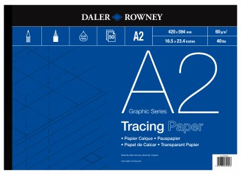 Daler Rowney Tracing Pad A2 60gsm
