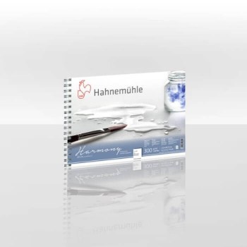 Hahnemuhle Harmony Watercolour Spiral Pad A4 - Rough