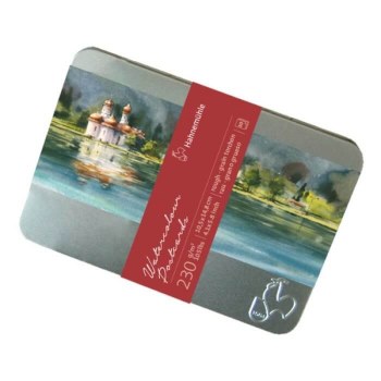 Hahnemuhle Watercolour Postcard Tin - Rough