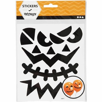 Halloween Stickers - Big Faces