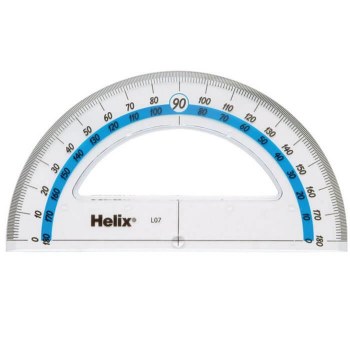 Helix 15cm 180 Degree Protractor