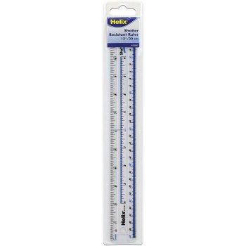 Helix 30cm Shatter Resistant Ruler