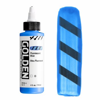 Golden High-Flow 118ml Fluorescent Blue
