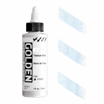 Golden High-Flow 118ml Titanium White