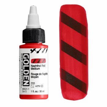 Golden High-Flow 30ml Naphtol Red Medium