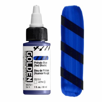 Golden High-Flow 30ml Phtahlo Blue (Red Shade)
