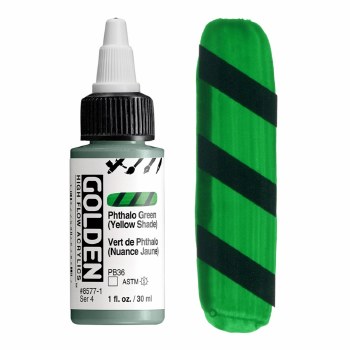 Golden High-Flow 30ml Phthalo Green (Yellow Shade)
