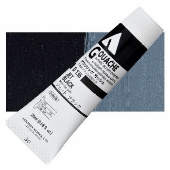 Holbein Acryla Gouache 20ml Jet Black