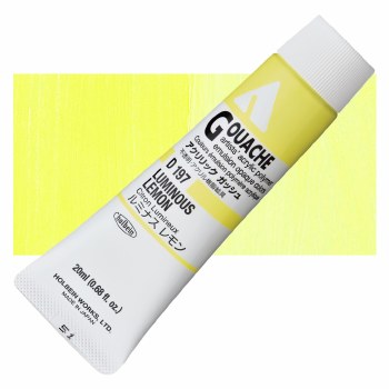 Holbein Acryla Gouache 20ml Luminous Lemon