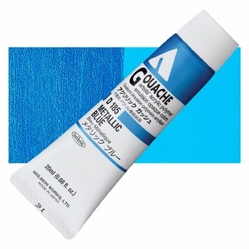 Holbein Acryla Gouache 20ml Metallic Blue