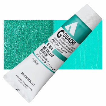 Holbein Acryla Gouache 20ml Metallic Green