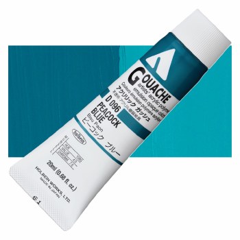 Holbein Acryla Gouache 20ml Peacock Blue