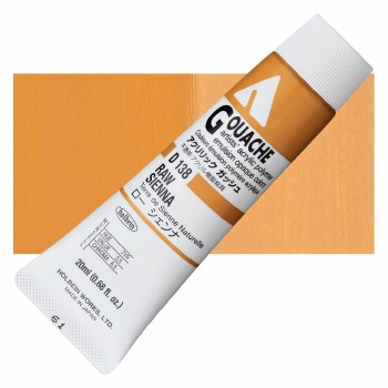 Holbein Acryla Gouache 20ml Raw Sienna