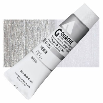 Holbein Acryla Gouache 20ml Silver