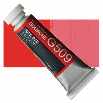 Holbein 15ml Artist Gouache G509 - Pure Red