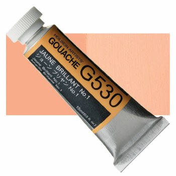 Holbein 15ml Artist Gouache G530 - Jaune Brillant No.1