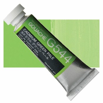 Holbein 15ml Artist Gouache G544 - Cadmium Green Pale