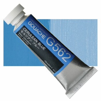 Holbein 15ml Artist Gouache G562 - Cerulean Blue