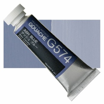 Holbein 15ml Artist Gouache G574 - Ash Blue